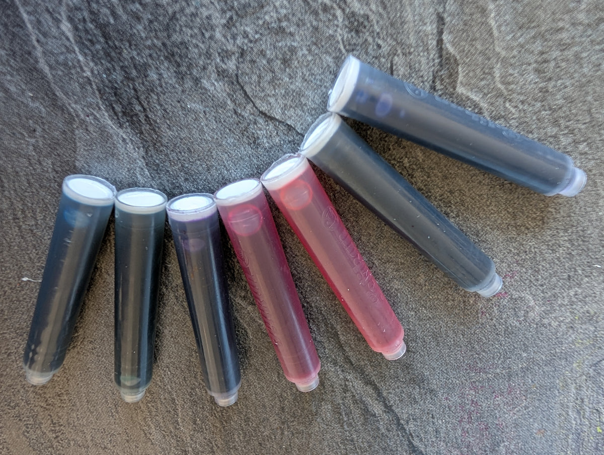 Einzelne Pelikan 4001 Standard-Tintenpatronen, lose, zum Ausprobieren