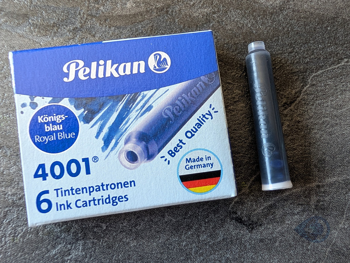 Einzelne Pelikan 4001 Standard-Tintenpatronen, lose, zum Ausprobieren