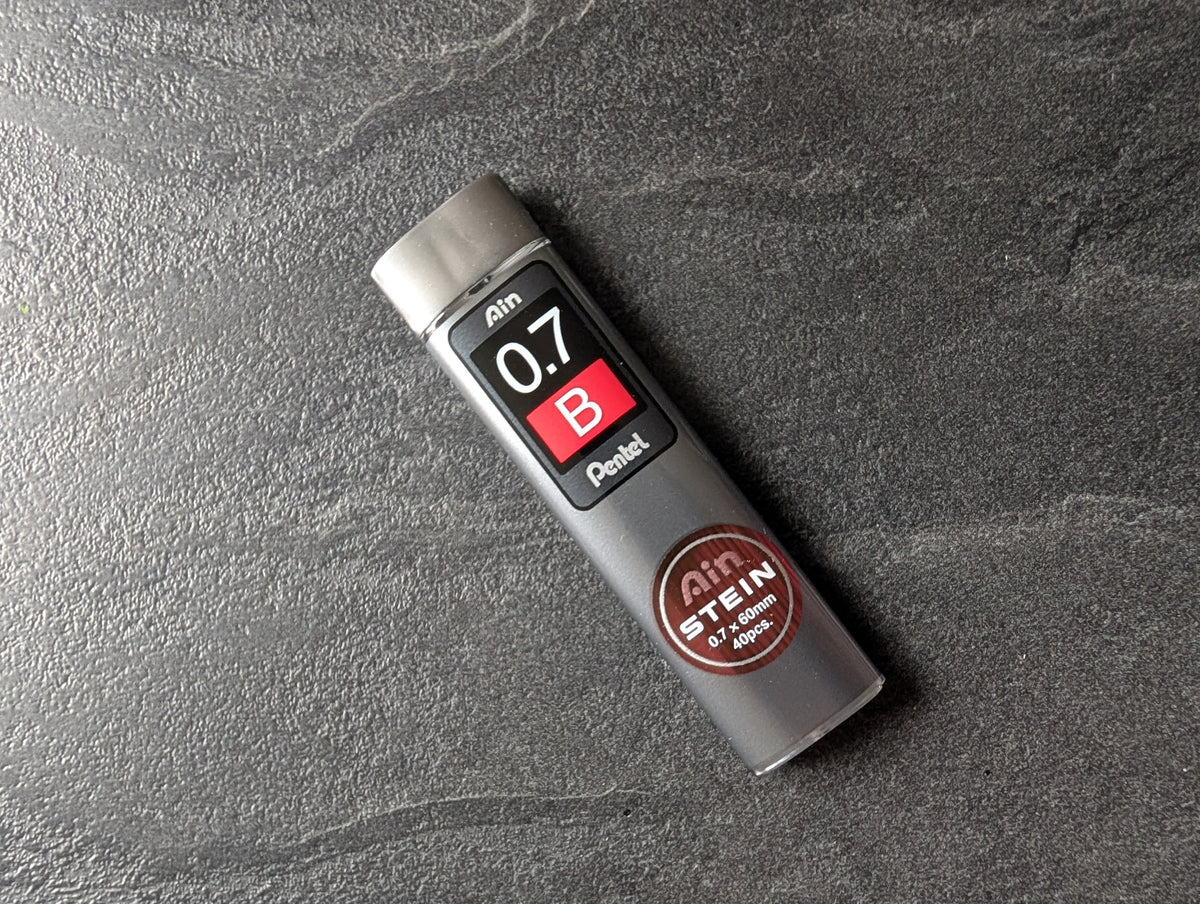 Druckbleistiftminen Pentel AIN Stein 0.7mm, 40 Minen, 60mm lang