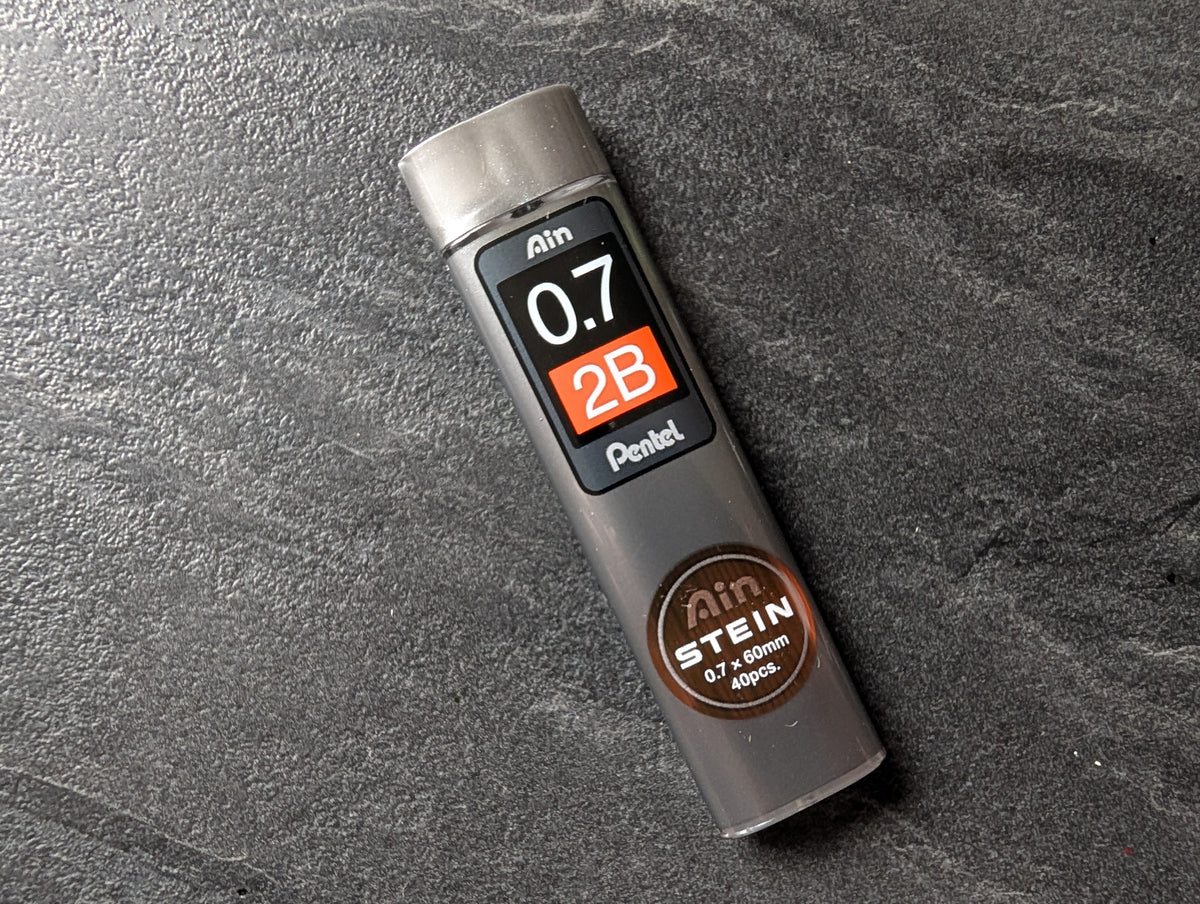 Druckbleistiftminen Pentel AIN Stein 0.7mm, 40 Minen, 60mm lang