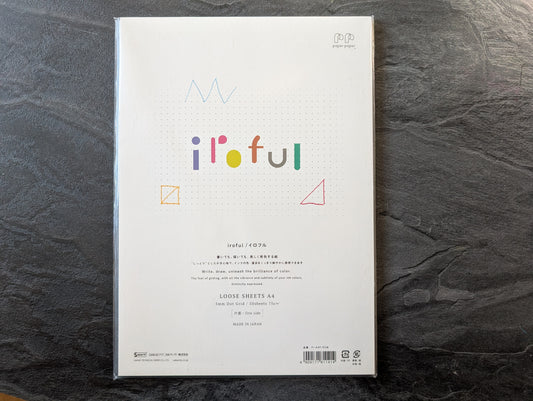 Iroful Papier, lose Blätter, 5mm Punktraster, einseitig bedruckt