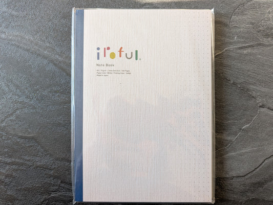 Iroful Notizhefte DIN A5, mit 5mm Punktraster, 160 Seiten