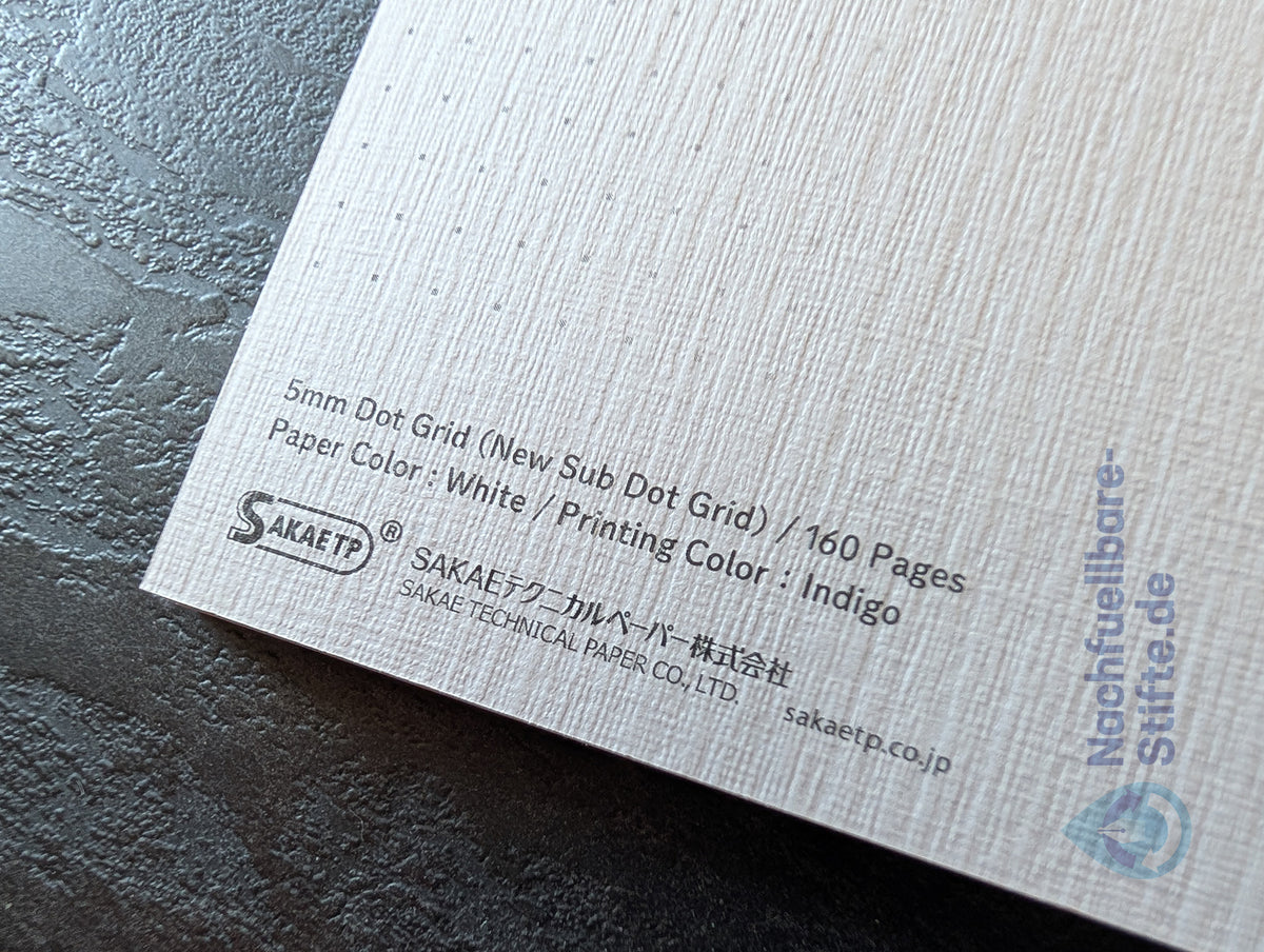 Iroful Notizhefte DIN A5, mit 5mm Punktraster, 160 Seiten