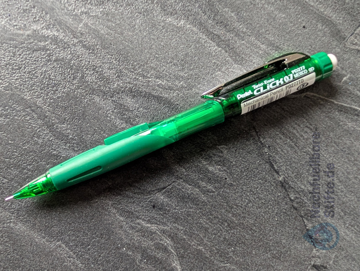 Pentel Twist-Erase Click: Druckbleistift mit seitlichem Knopf & ausfahrbarem Radierer, 0.7mm Variante