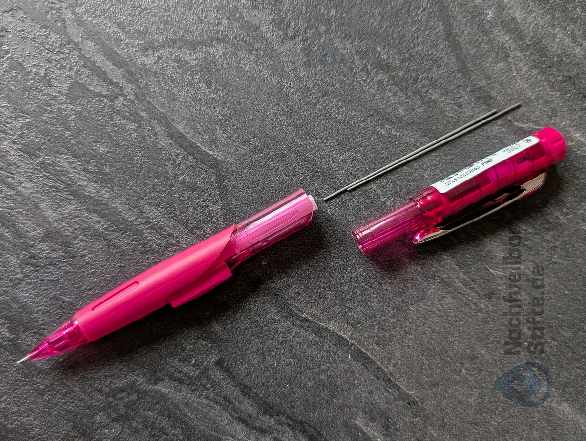 Pentel Twist-Erase Click: Druckbleistift mit seitlichem Knopf & ausfahrbarem Radierer, 0.7mm Variante